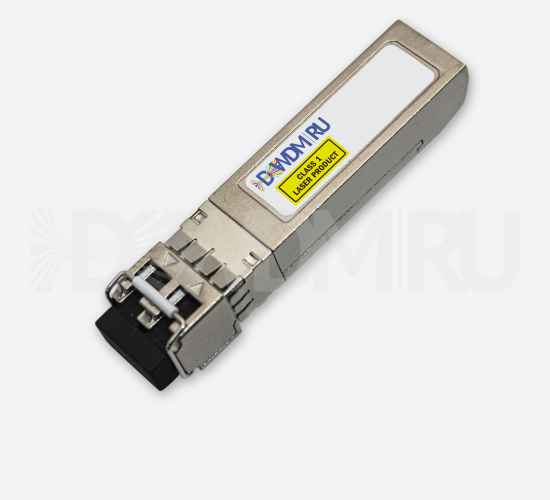 Оптический SFP+ модуль двухволоконный одномодовый 10Гб/с, DWDM, 80 км, 2xLC, CH61 - ДВДМ.РУ (DSO-27-6D61)