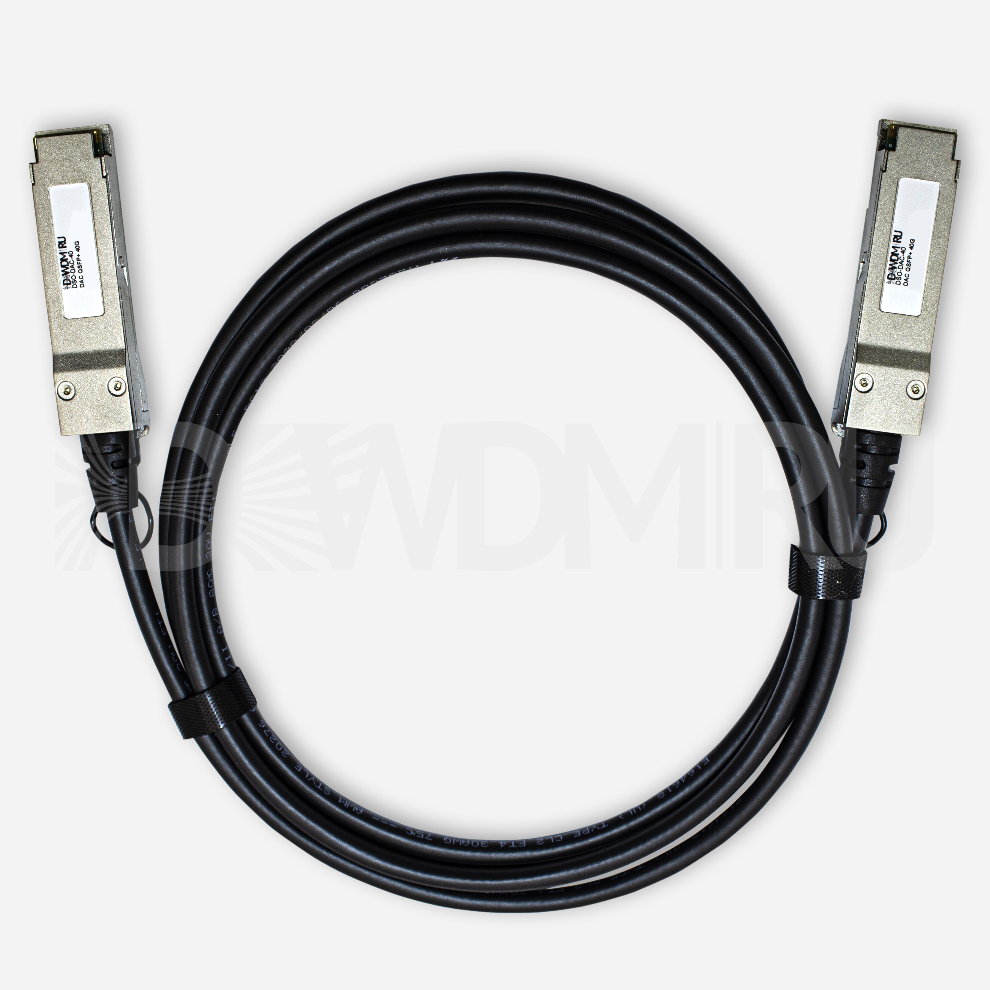 D-Link совместимый кабель Direct Attached (DAC), QSFP+, 28AWG, 40 Гб/с, 5 м